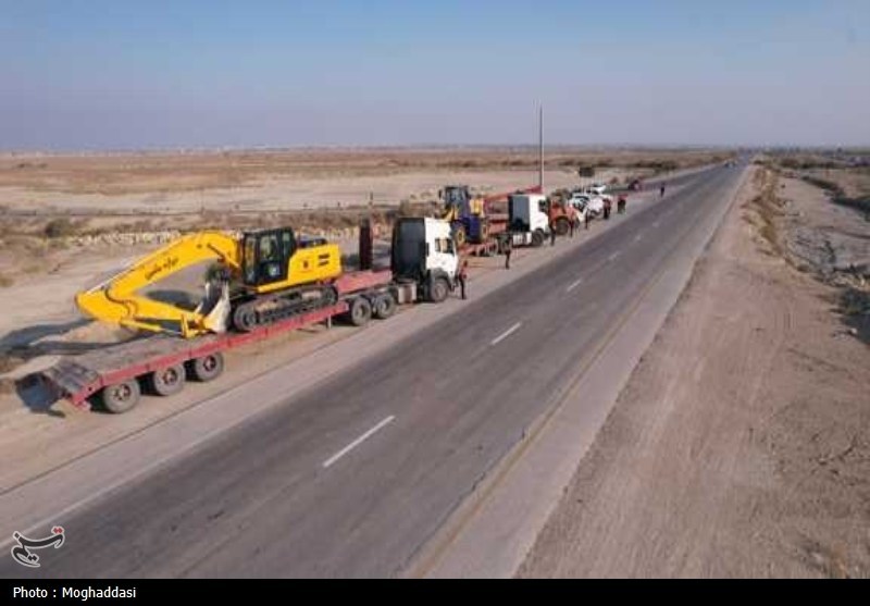 اجرای 500 کیلومتر خط کشی گرم در محور پر تردد شرق استان تهران – تسنیم