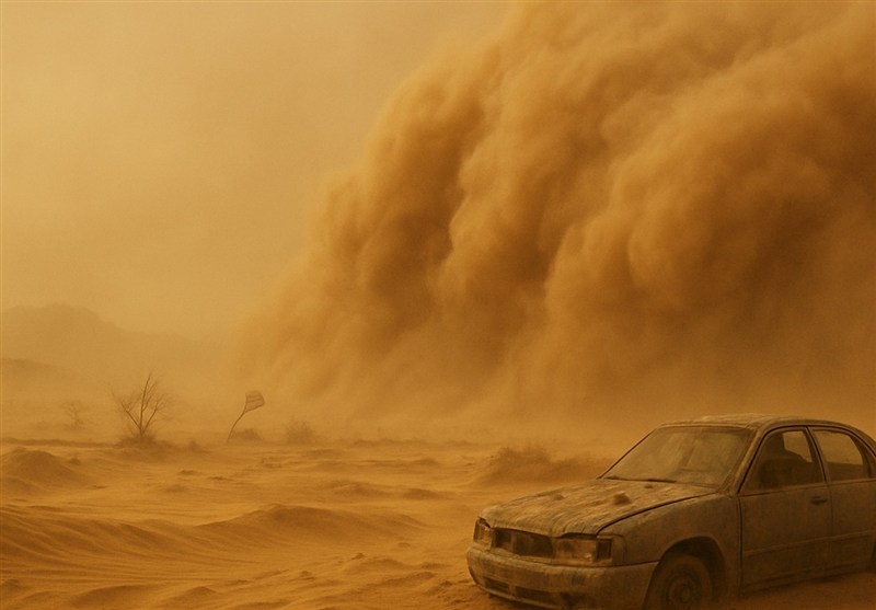 هواشناسی ایران1404/8/13؛هشدار نارنجی طوفان شن در 4 استان – تسنیم