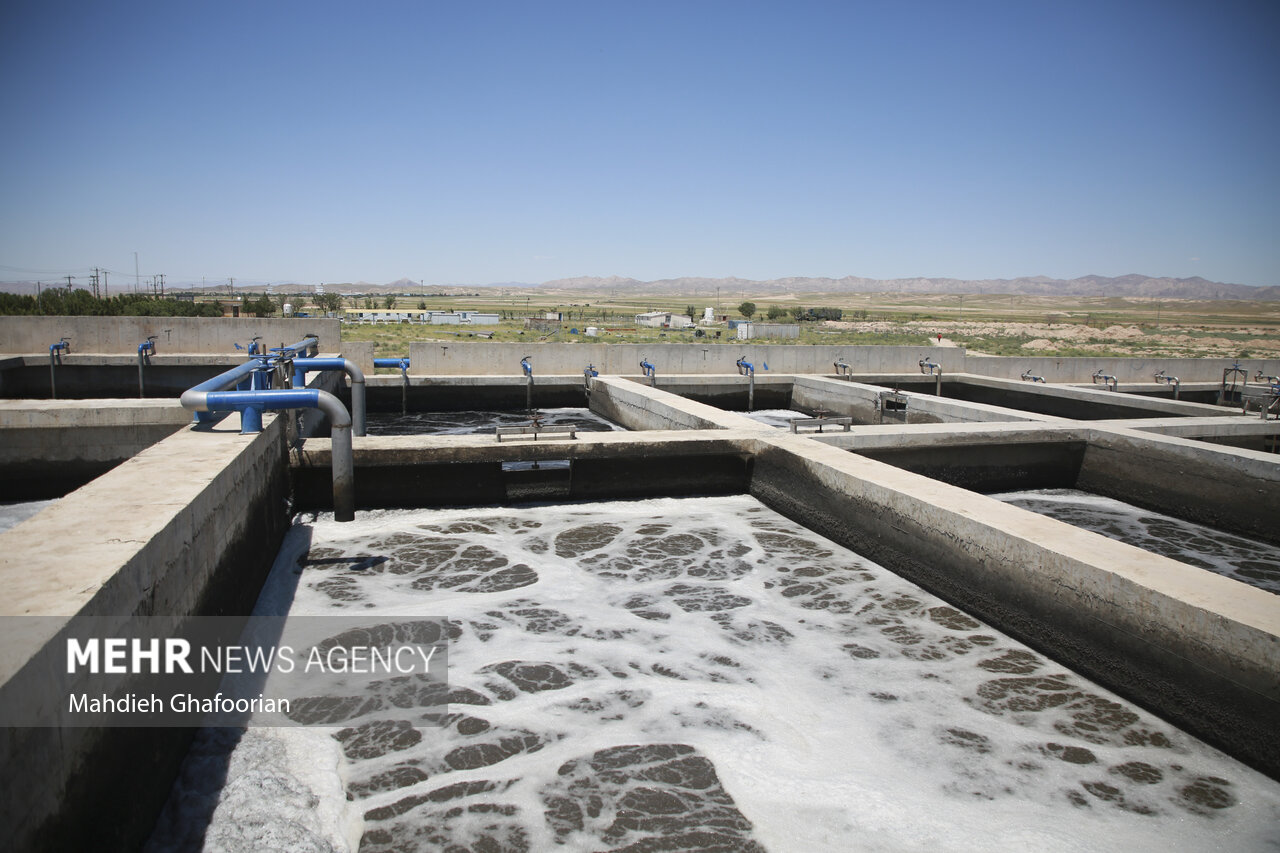 بهره‌برداری از تصفیه‌خانه فاضلاب واحد صنعتی فولاد در بوئین‌زهرا