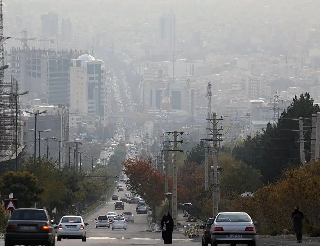 هشدار سطح نارنجی آلودگی هوا برای این استان