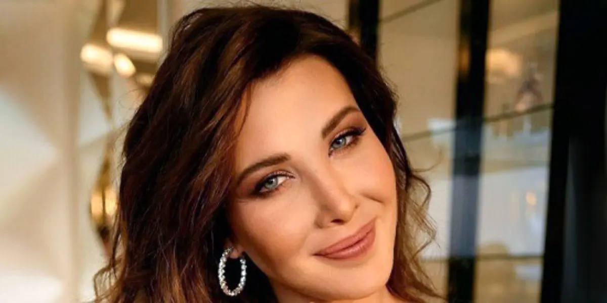پوشش متفاوت نانسی در دیدار با رئیس‌جمهور لبنان/عکس