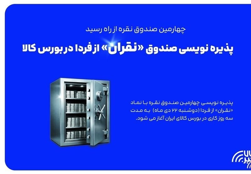 آغاز پذیره نویسی چهارمین صندوق نقره از دوشنبه – تسنیم