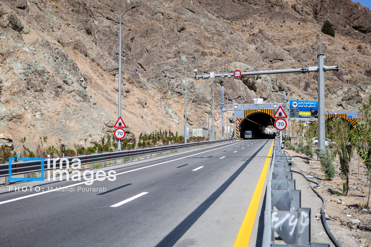 انسداد مقطعی در محور کرج – چالوس به‌دلیل فعالیت کارگاه جاده‌ای