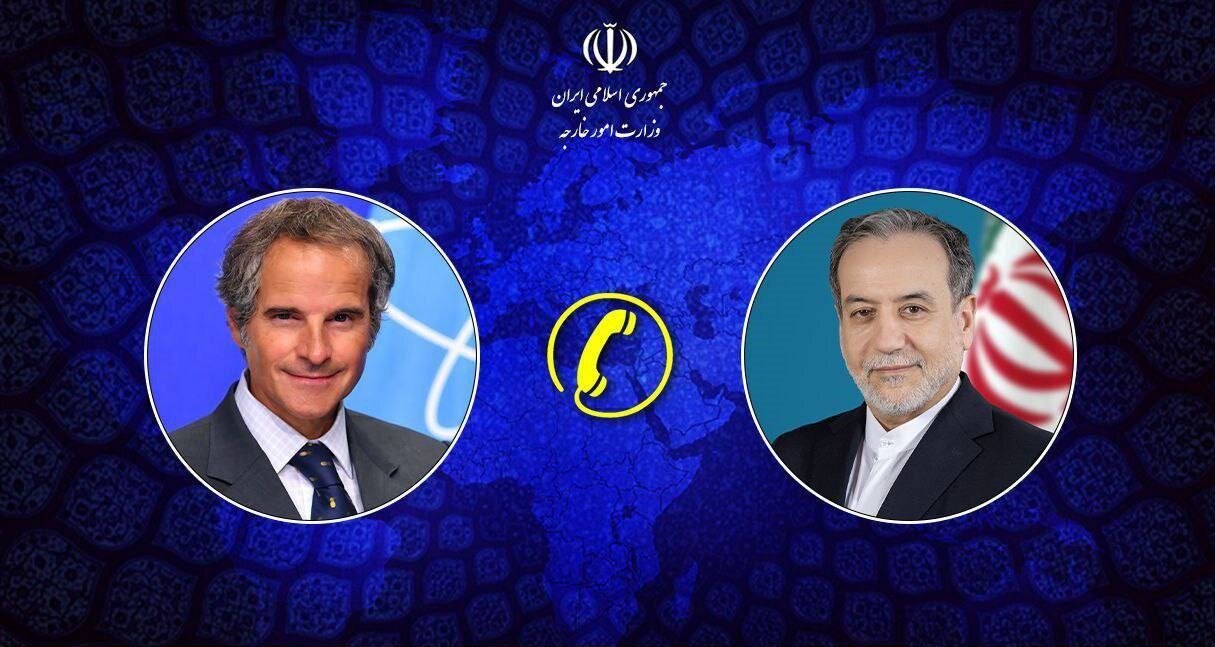 تماس تلفنی مدیرکل آژانس بین‌المللی انرژی اتمی با وزیر امور خارجه