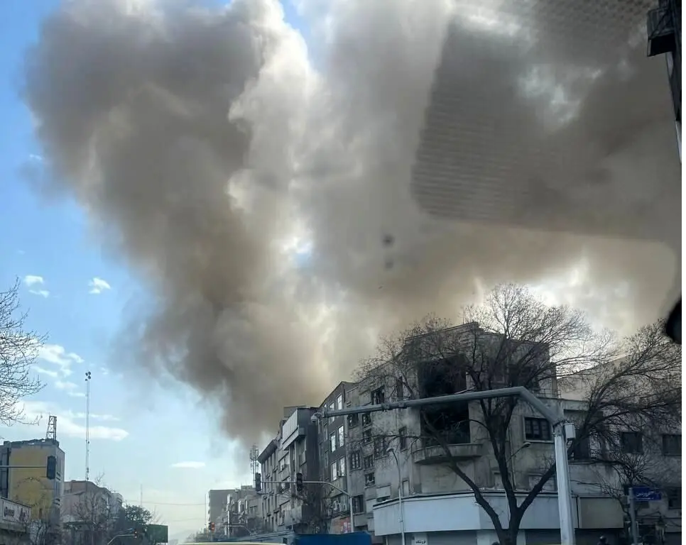 شنیده شدن صدای انفجار در مرکز شهر تهران