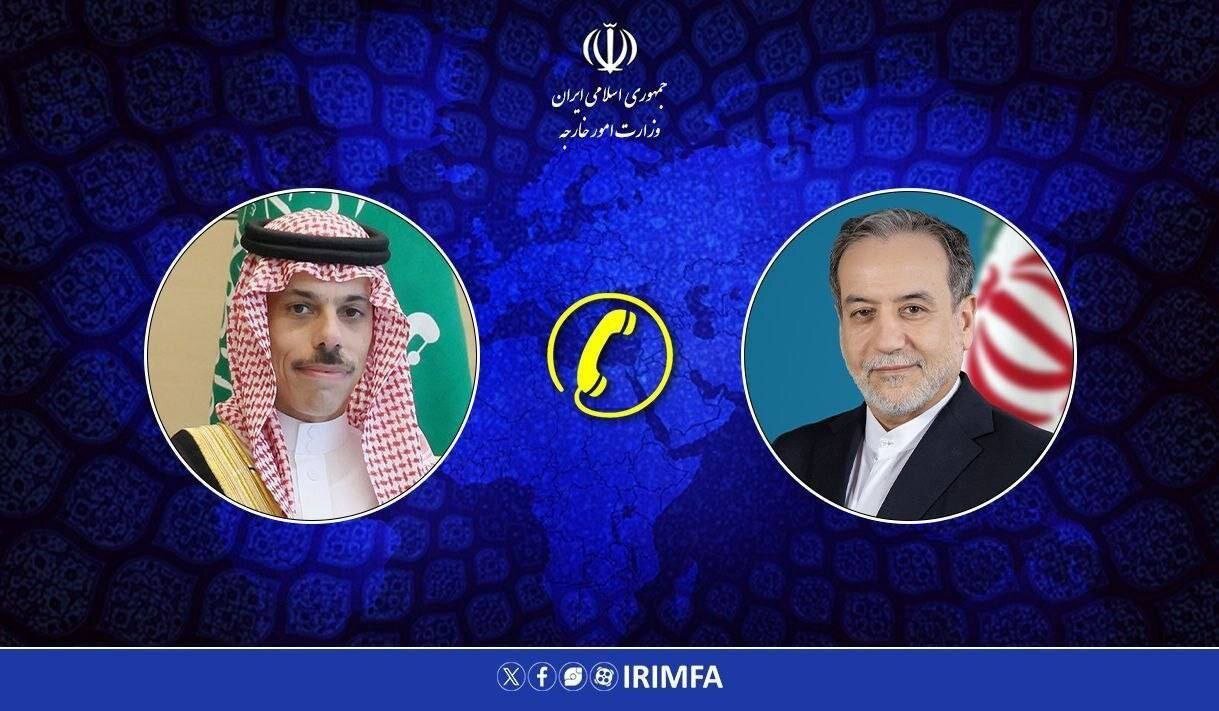 گفتگوی تلفنی عراقچی با همتای سعودی درباره روند مذاکرات ایران و آمریکا