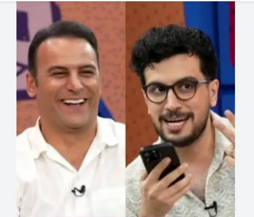 تماس قیاسی با همسر آرش برهانی وسط برنامه!/ویدیو