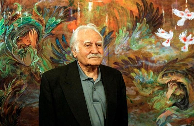 ادای احترام هنرمندان برجسته به استاد فرشچیان در مراسم یادبود + فیلم