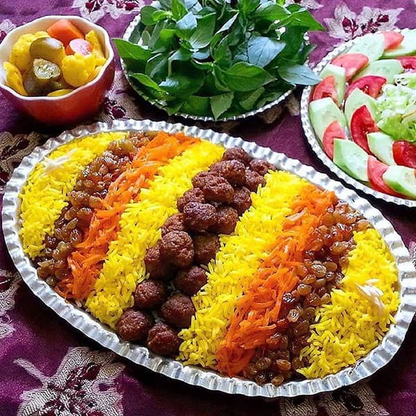 آموزش درست کردن یک غذای سنتی خراسانی / طرز تهیه پلو خراسانی خوشزه و عالی + فیلم