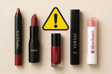 اسامی محصولات آرایشی غیر مجاز اعلام شد