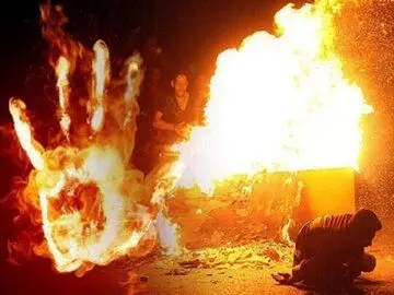 انفجار مواد محترقه دست‌ساز در مراسم عروسی