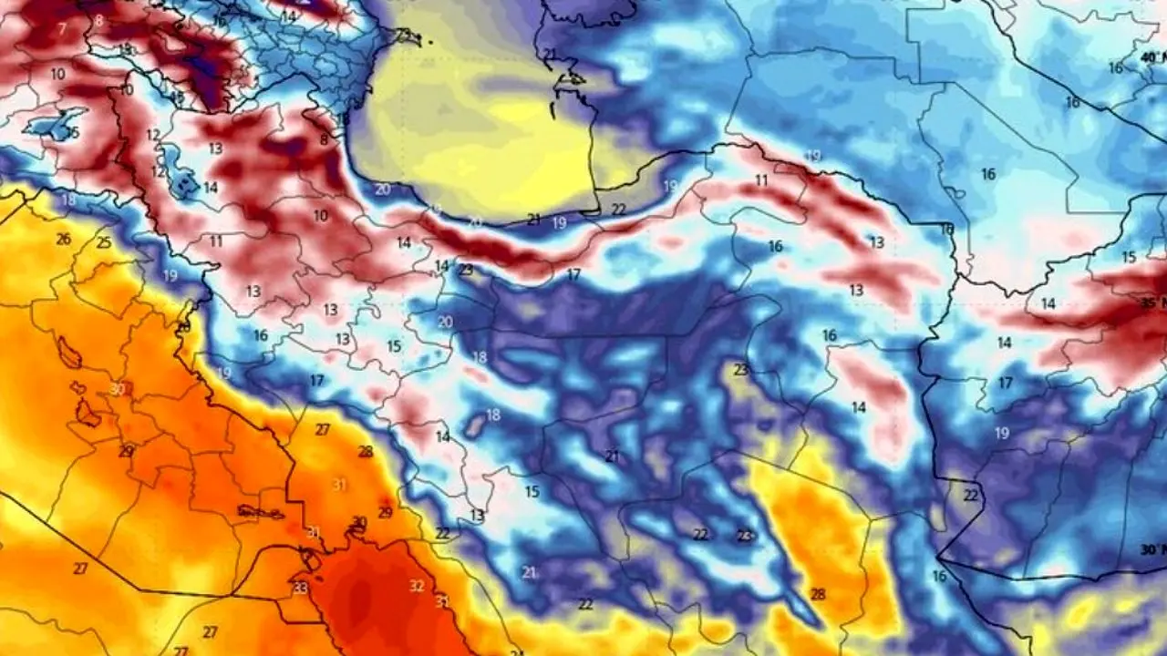 باران و وزش باد شدید در راه شمال کشور
