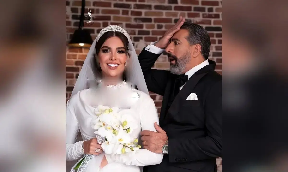 بوسه عاشقانه محمد نادری بر پیشانی و دستان همسرش در یک کنسرت/ویدیو بوسه عاشقانه محمد نادری بر پیشانی و دستان همسرش در یک کنسرت/ویدیو