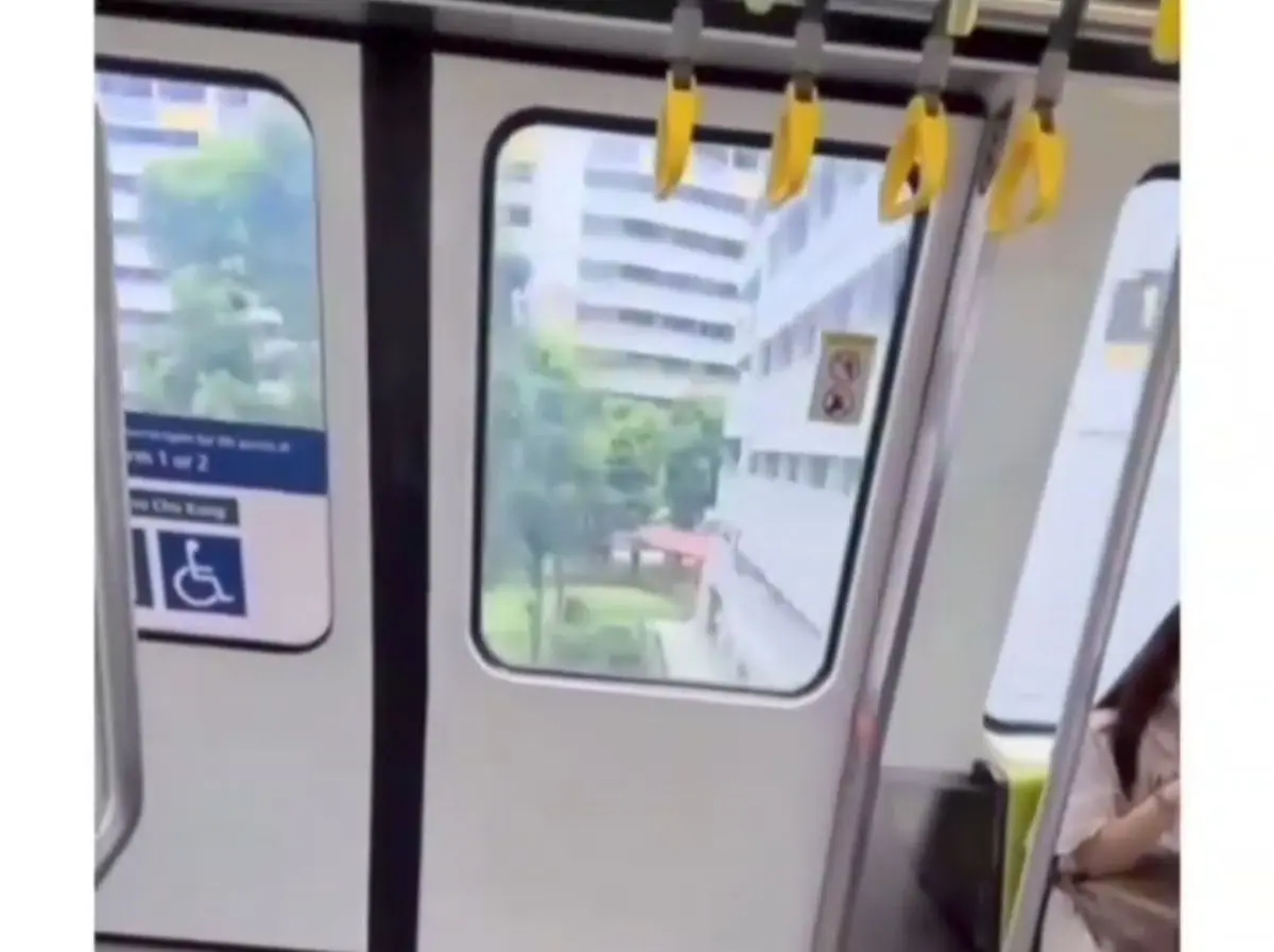 راز عجیب شیشه های قطارهای سنگاپور چیست!؟/ویدیو