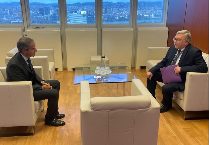 رایزنی «اولیانوف» با مدیرکل آژانس انرژی اتمی درباره ایران