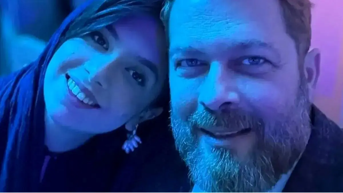 عکس جدید پژمان بازغی و دخترش نفس