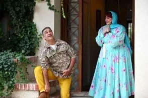 نعیمه نظام‌دوست و پژمان جمشیدی در یک مراسم هنری