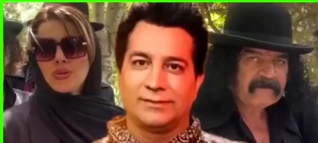 ویدیوی عجیب و غریب در مراسم تشییع مرحوم امید جهان!