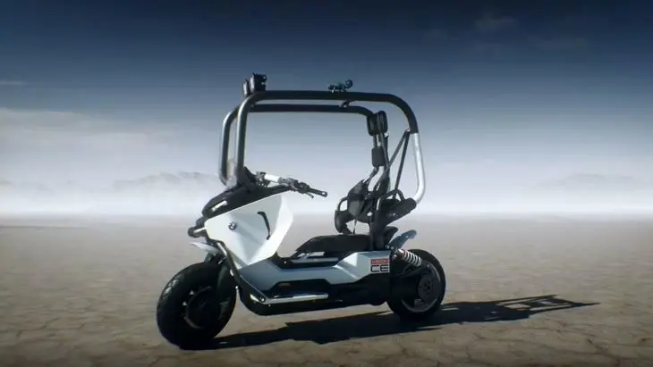 ویژن CE بی‌ام‌و؛ موتورسیکلتی هوشمند برای شهرهای آینده + ویدیو