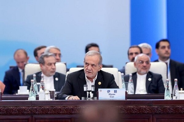 پزشکیان در نشست شانگهای پلاس: دیپلماسی، تنها راه‌حل برنامه هسته‌ای ایران