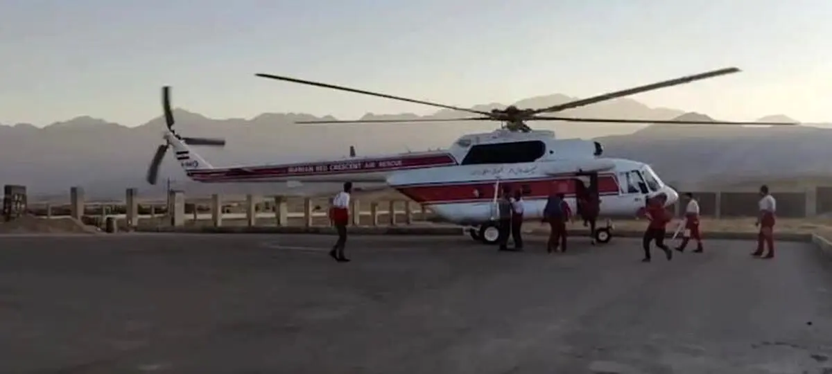 آخرین وضعیت مصدومان سقوط بالگرد هلال‌احمر/ علت حادثه مشخص شد