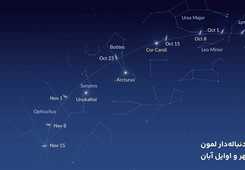 آسمان ایران میزبان درخشان‌ترین دنباله‌دار سال می‌شود – تسنیم