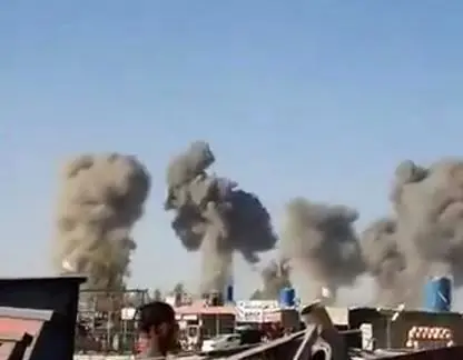 آغاز حملات پاکستان علیه اهدافی در افغانستان + فیلم