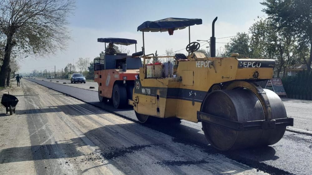 آغاز عملیات آسفالت محور بندرانزلی به رضوانشهر آغاز عملیات آسفالت محور بندرانزلی به رضوانشهر