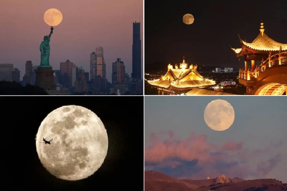 ابرماه درخشان ۲۰۲۵؛ ثبت لحظاتی خیره‌کننده در آسمان+ تصاویر