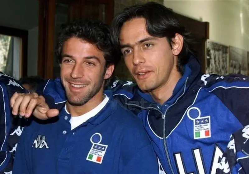 تکرار رکورد دل‌پیرو و اینزاگی در تیم ملی ایتالیا پس از 24 سال