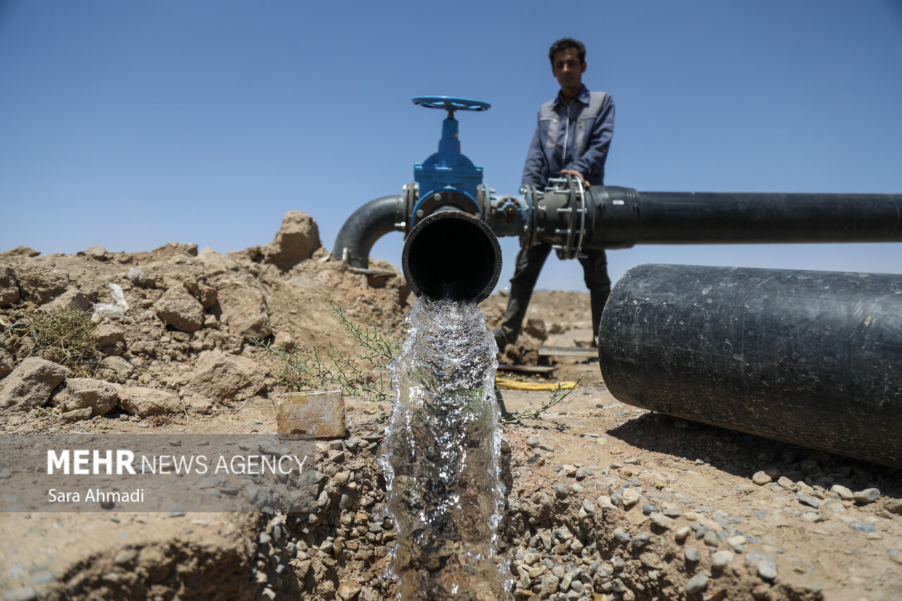تکمیل پروژه آبرسانی به مناطق محروم بیارجمند در چارچوب پروژه «صلح آب»