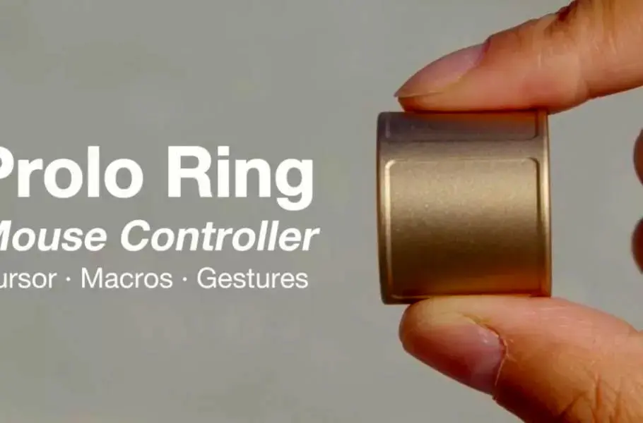 جادوی فناوری در نوک انگشتان؛ با Prolo Ring کامپیوترتان را لمس‌ناپذیر کنترل کنید! + فیلم