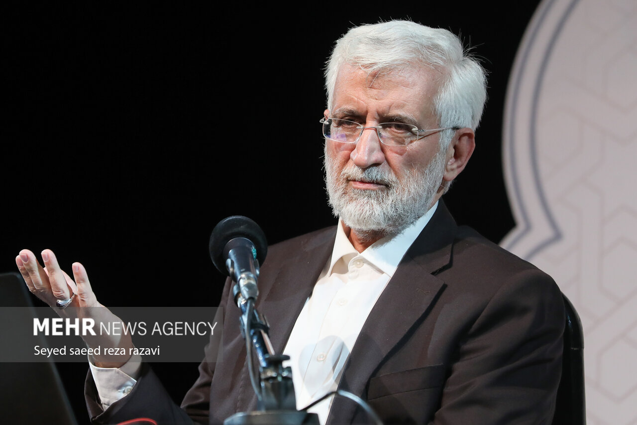 جلیلی: رفتار آمریکا و صهیونیسم نسخه بزک‌شده جاهلیت است