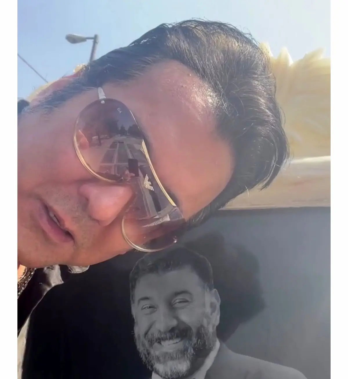 حسام نواب صفوی در دیداری احساسی و غریبانه با مرحوم علی انصاریان در بهشت زهرا + فیلم و جزئیات