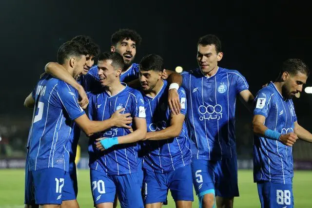 استقلال ۲ – ۰ الوحدات/ برد نوبرانه آبی‌ها در آسیا