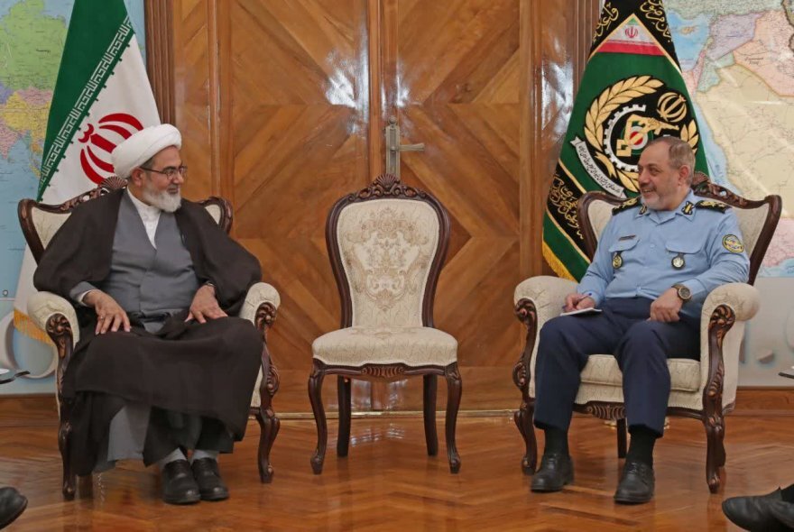 دیدار امیر نصیرزاده با رئیس سازمان قضائی نیروهای مسلح