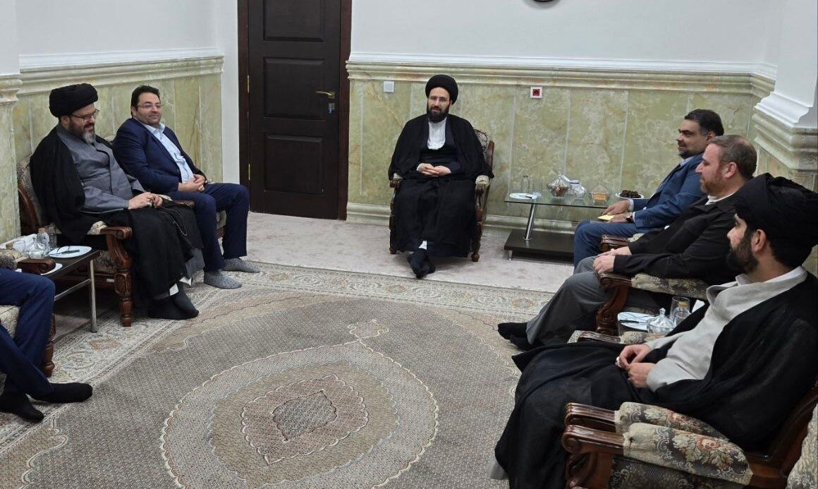 دیدار حزب نسل نو با حجت‌الاسلام سیدعلی خمینی