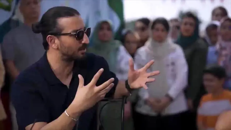 رپ‌خوانی جذاب سینا ساعی و رایان سرلک در برنامه رامبد/ویدیو