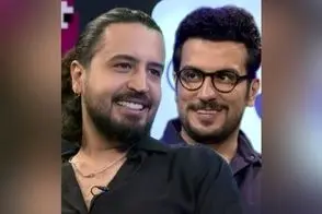 سلفی امیرحسین قیاسی و مهرداد صدیقیان وسط خیابان