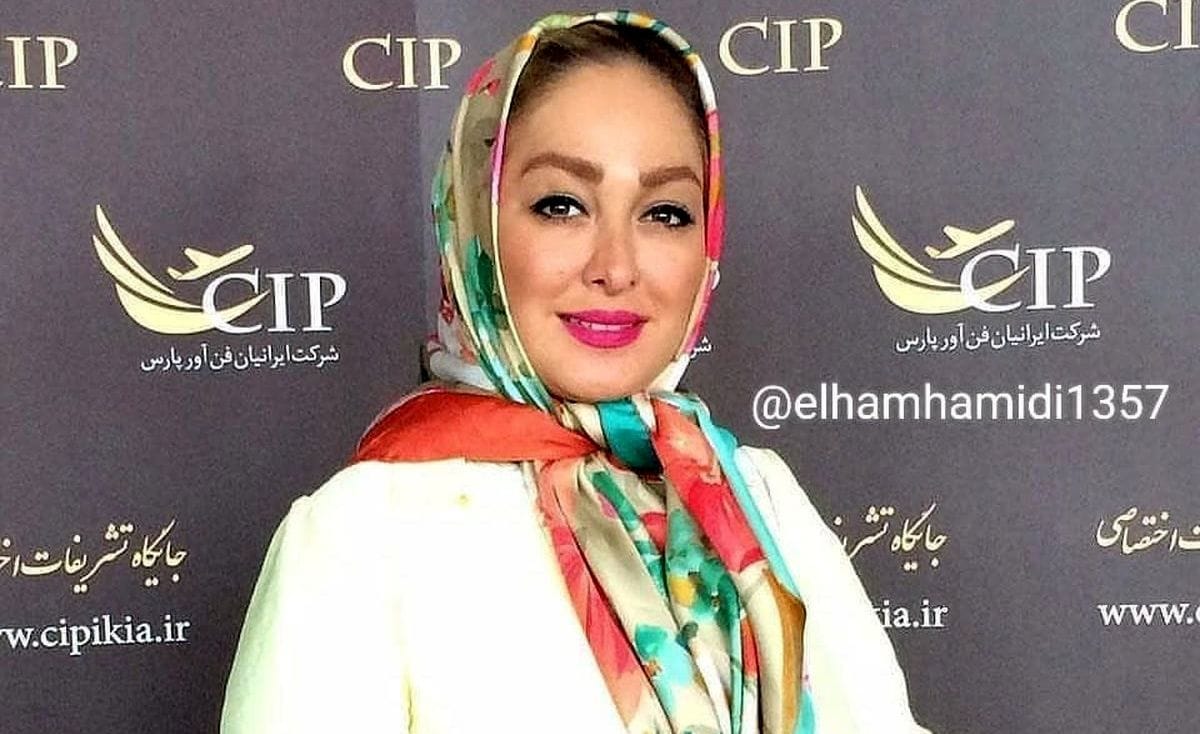 عکس مسافرت خارجی الهام حمیدی لو رفت