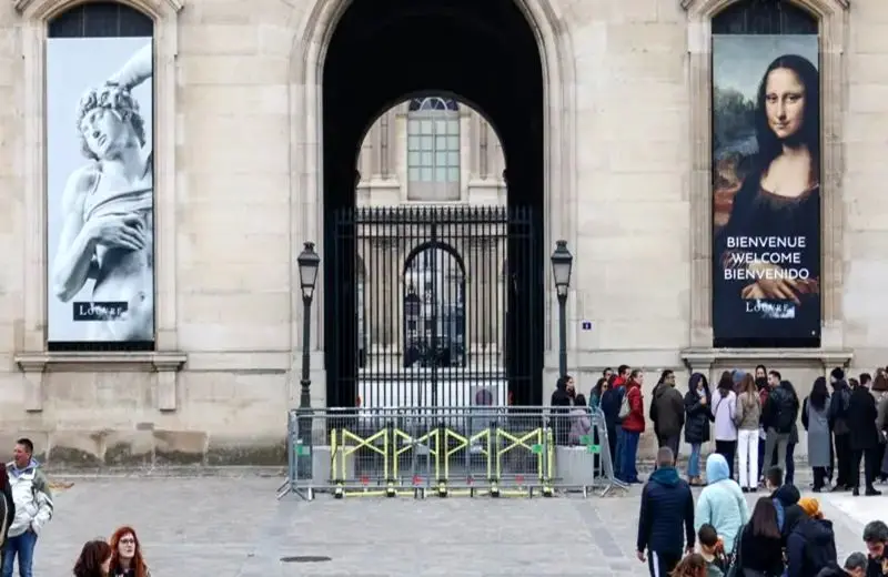 فرار با اسکوتر پس از سرقت از موزه لوور در هفت دقیقه؛ «مثل یک فیلم هالیوودی بود»