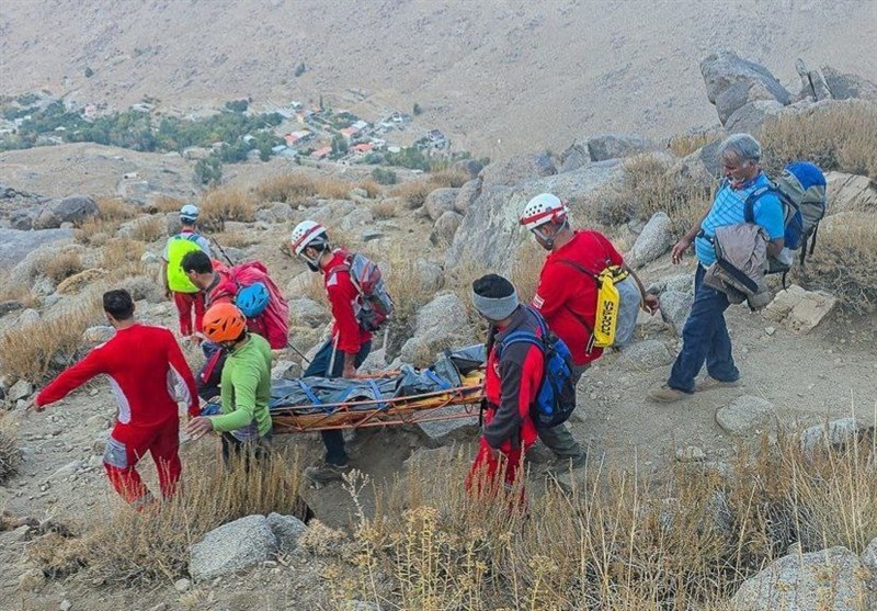 فوت بانوی کوهنورد بر در ارتفاعات برفخانه طزرجان بر اثر سقوط – تسنیم