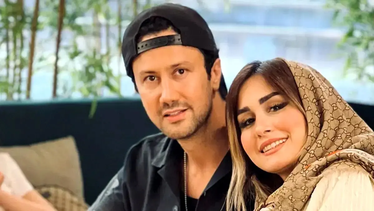 قاب پاییزی خانواده استخری: تصویری صمیمی از شاهرخ استخری و خانواده‌اش!