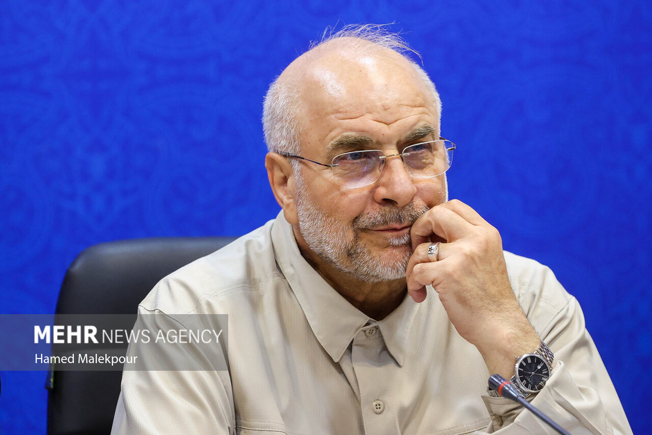 قالیباف بیانیه وزرای خارجه شورای همکاری خلیج فارس واروپا را محکوم کرد