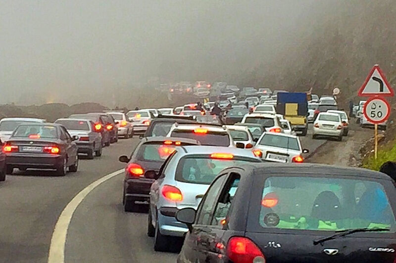 مرکز مدیریت راه های کشور: محورهای چالوس و آزادراه تهران – شمال یکطرفه شد مرکز مدیریت راه های کشور: محورهای چالوس و آزادراه تهران – شمال یکطرفه شد