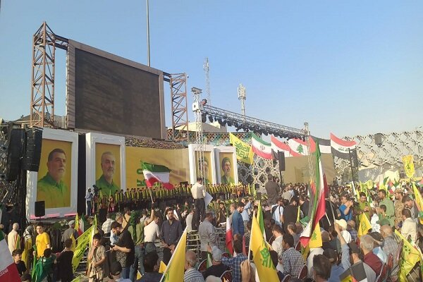 نخستین سالگرد شهادت سید هاشم صفی‌الدین و سیدحسن نصرالله برگزار شد