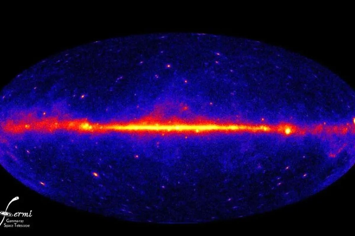 نوری اسرارآمیز از مرکز کهکشان راه شیری کشف شد