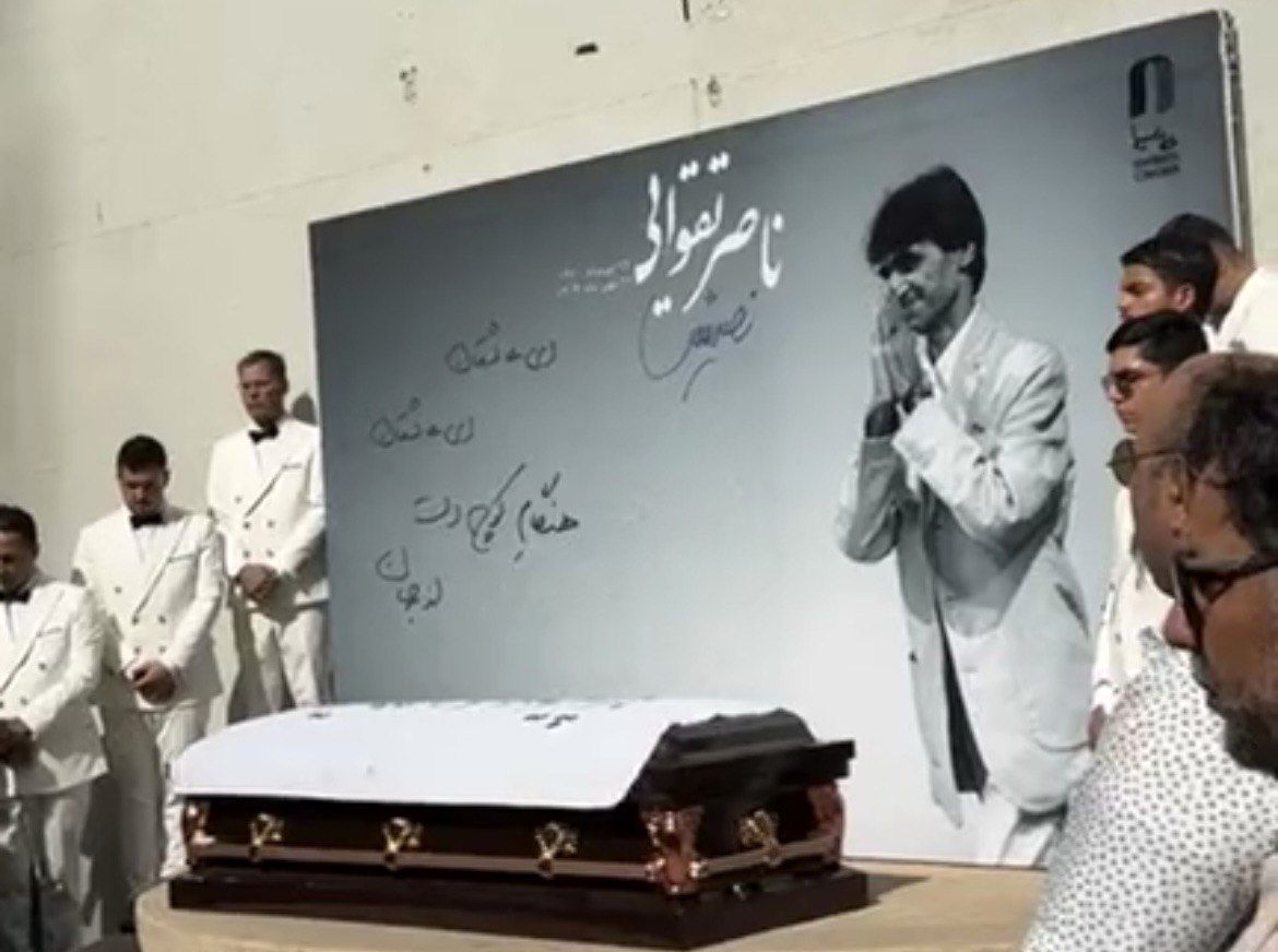 وداع باشکوه با ناصر تقوایی؛ چهره‌های سینما سپیدپوش در سوگ استاد!+تصویر