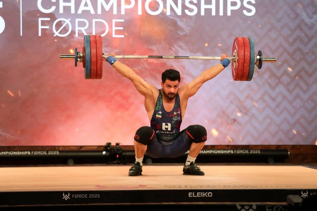 وزنه برداری قهرمانی/  یک طلا و ۲ نقره برای معینی و عالی پور