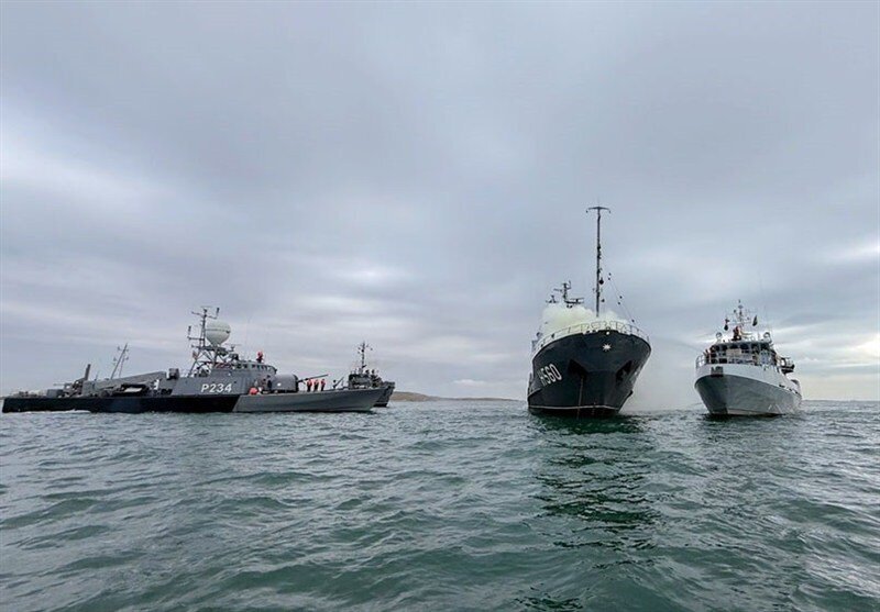 پایان رزمایش دریایی ایران و جمهوری آذربایجان/ رزمایش مرکب دریایی امداد و نجات چه اهدافی داشت؟